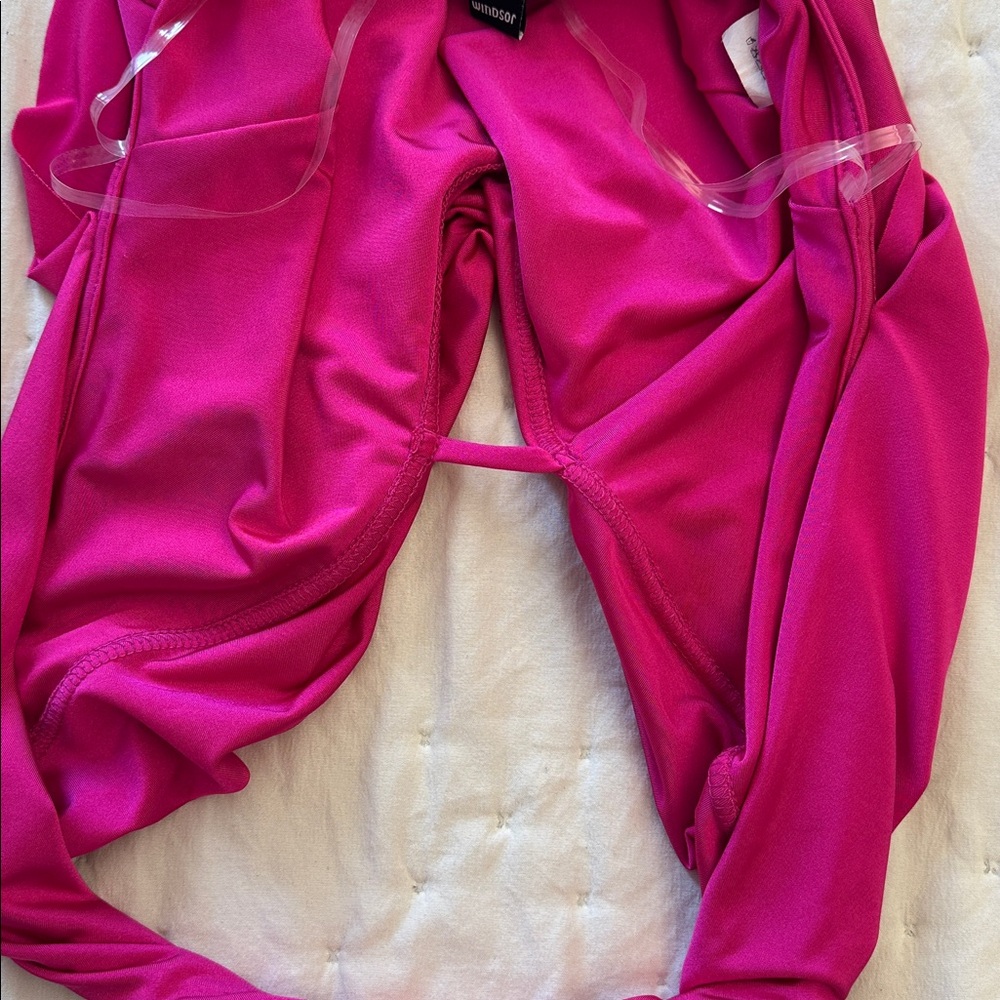 Windsor Vibrant Pink Halter Top - Picture 2 of 3